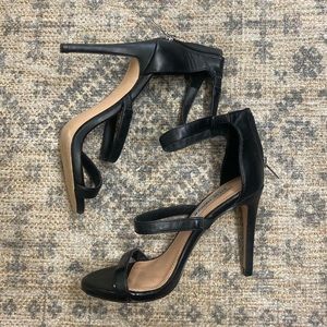 Steve Madden Feelya Style Black Heels Size 5.5